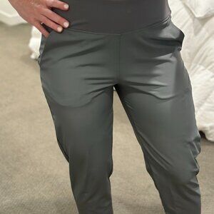 Patagonia Gray Hiking Jogger Pants | High Waist Stretch Trail Activewear